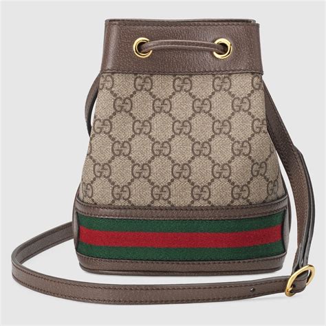 secchiello gucci vintage|Borsa GUCCI Ophidia Secchiello monogram vintage beige .